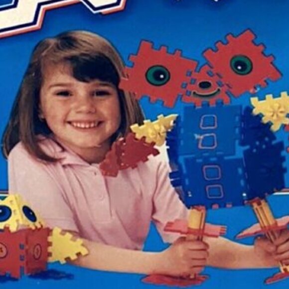 Vintage 1980s Jumbo Zaks Building Toy Set - Picture 1 of 11